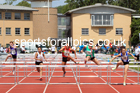 Womens Under-17s and Girls Under-15s Hurdles, 2022 Northern Inter Counties U17s and U15s Track and Field, York, Thursday, June 2nd. Photo: David T. Hewitson/Sports for All Pics